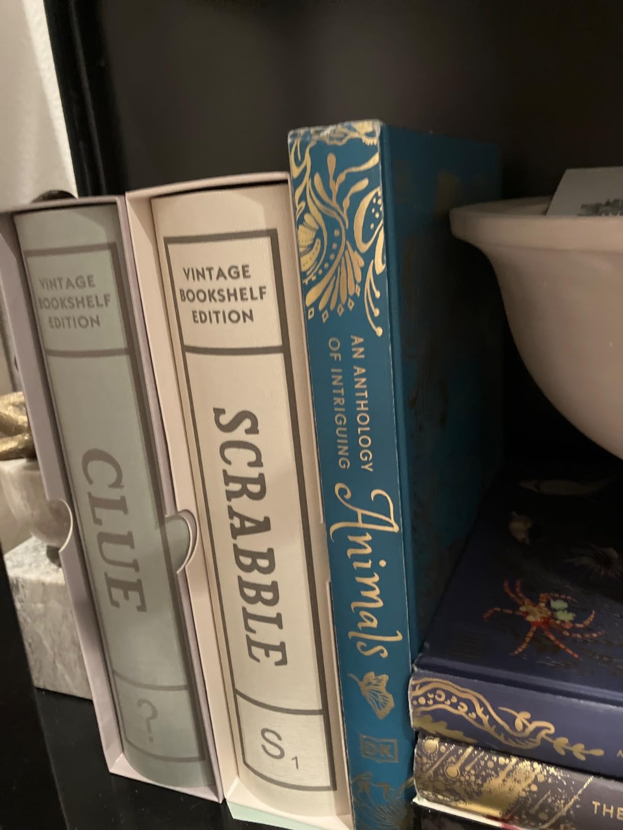 WS Game Company Clue Vintage Bookshelf Edition Board Game Set, 3-6 Players customer photo 1