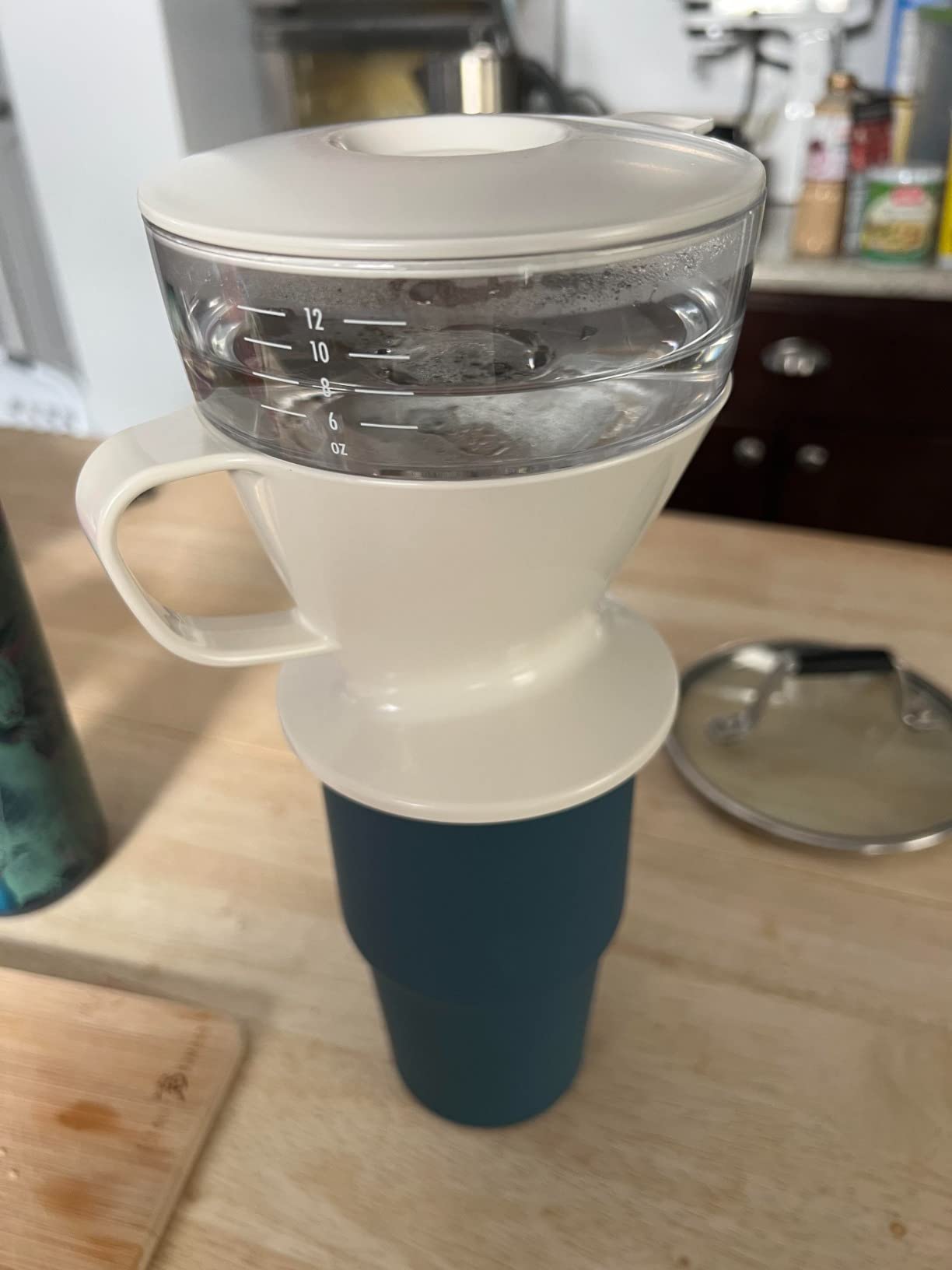 OXO Brew Single Serve Pour-Over Coffee Maker with Water Tank, 12 oz. customer photo 1