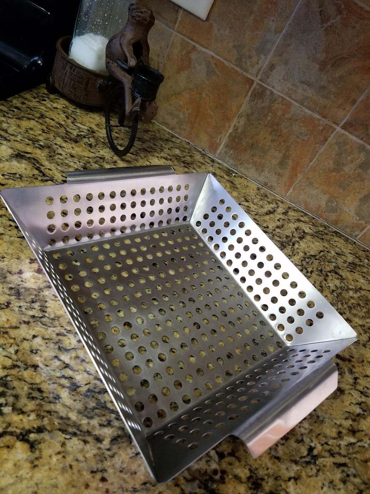 Grillaholics Vegetable Grill Basket for Outdoor Grill customer photo 2