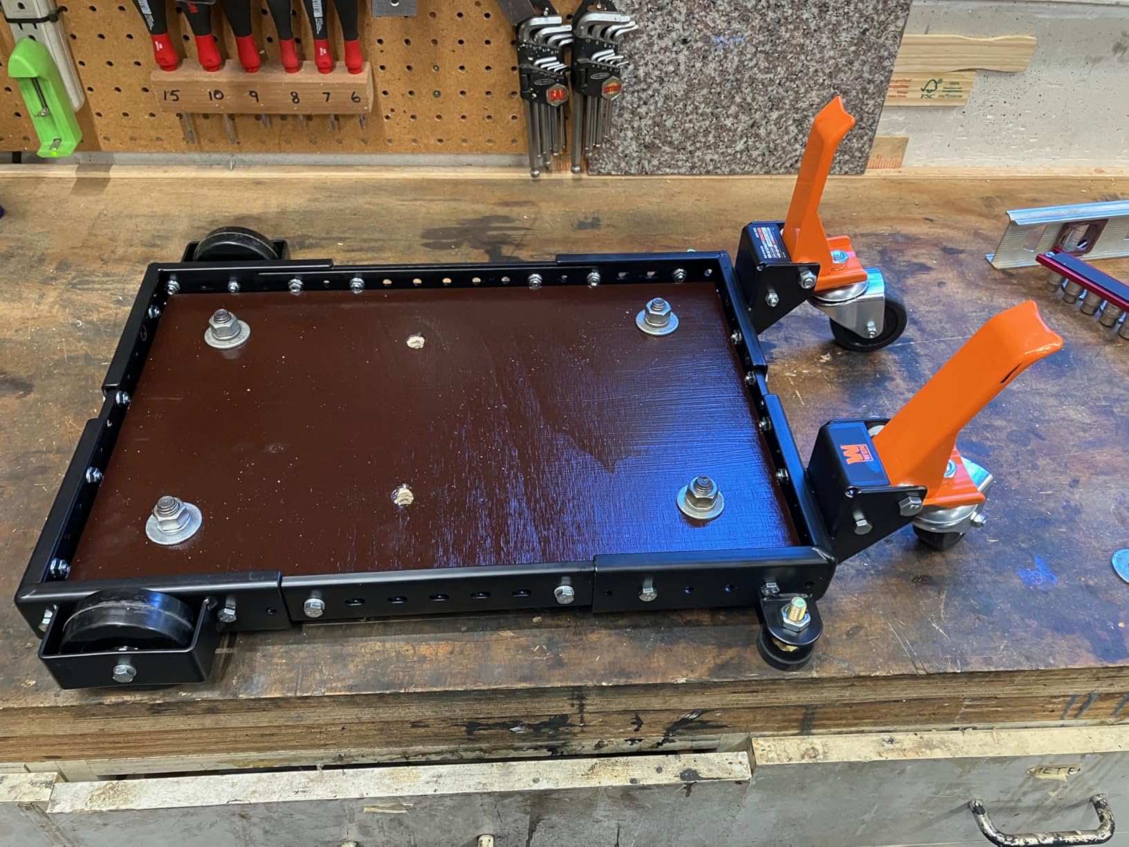 WEN Mobile Base, Universal Heavy Duty, 500-Pound Capacity for Tools and Machines (MB500) customer photo 2