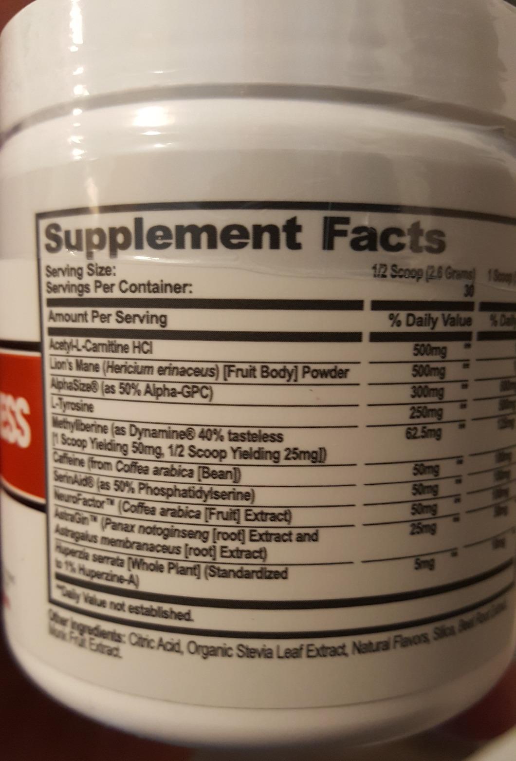 Genius Consciousness Nootropic Brain Powder, Watermelon, 15 Servings customer photo 2