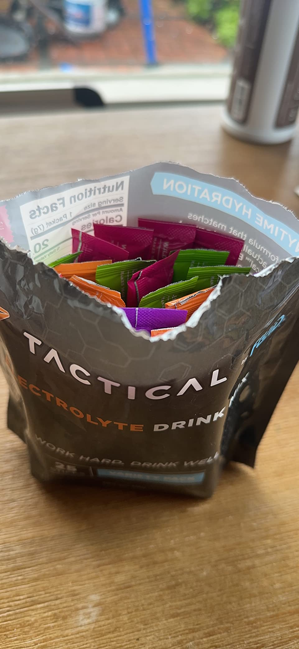Fluid Tactical - 25 Count Electrolyte Powder | Variety Pack | Travel Ready Drink Mix | Extreme Re-Hydration customer photo 1