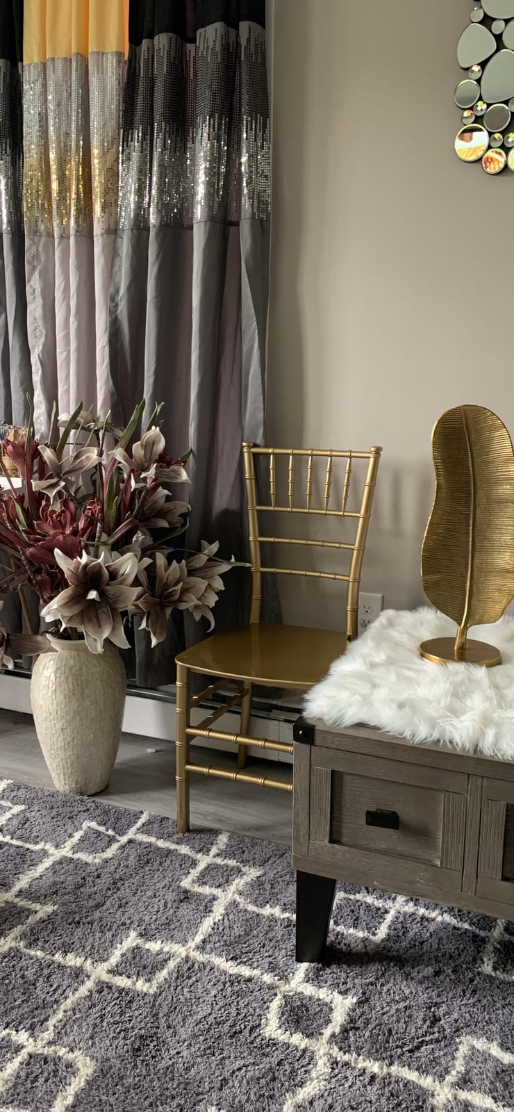 Flash Furniture 2 Pack HERCULES Series Gold Resin Stacking Chiavari Chair | Weddings And Parties, Durable Resin, Easy To Clean customer photo 2