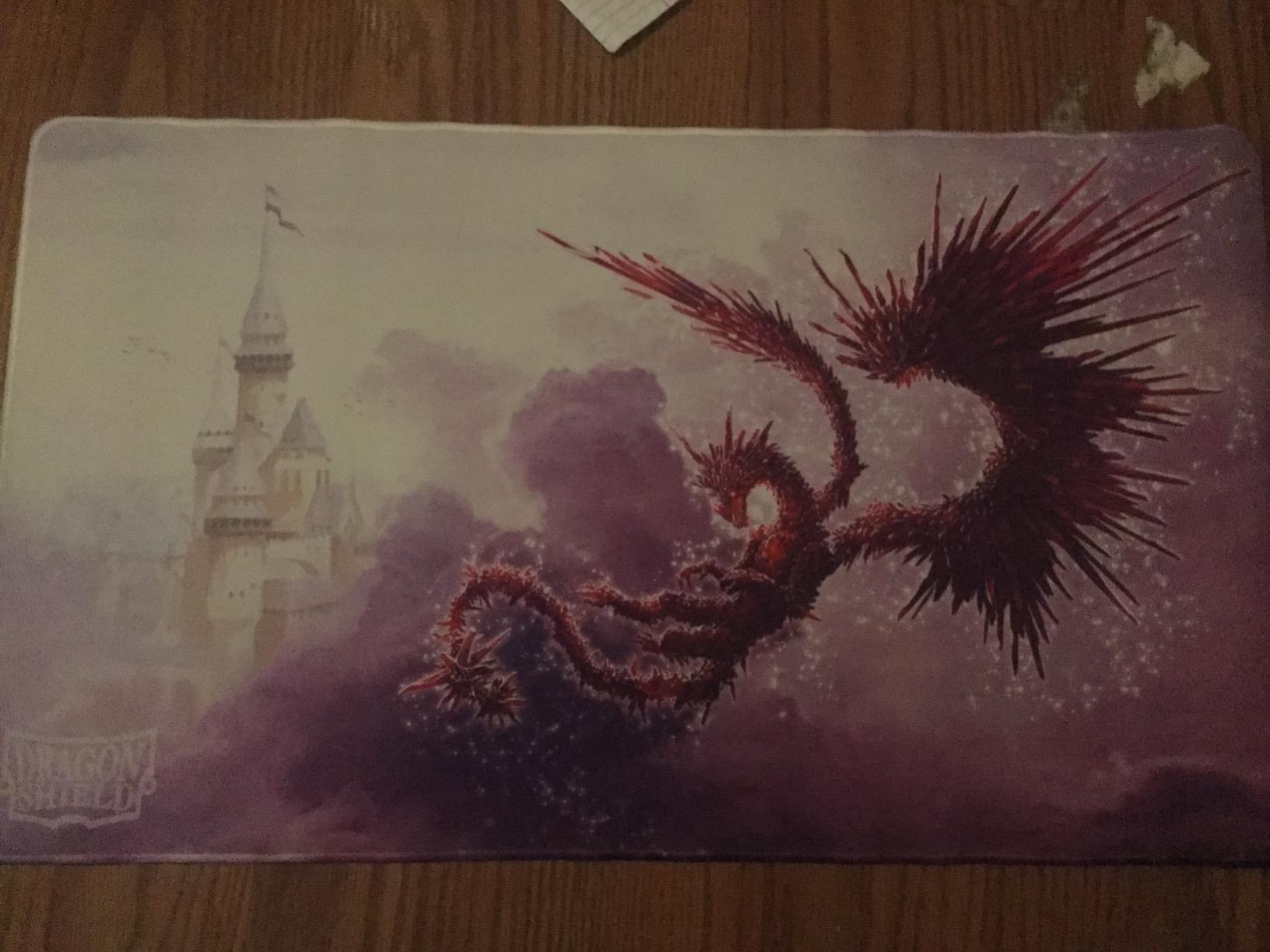 ​Dragon Shield Playmat – Standard Size TCG Playmat with Stitched Edges & Non-Slip Rubber Backing – Included Tube for Transport & Protection | Dashat customer photo 1
