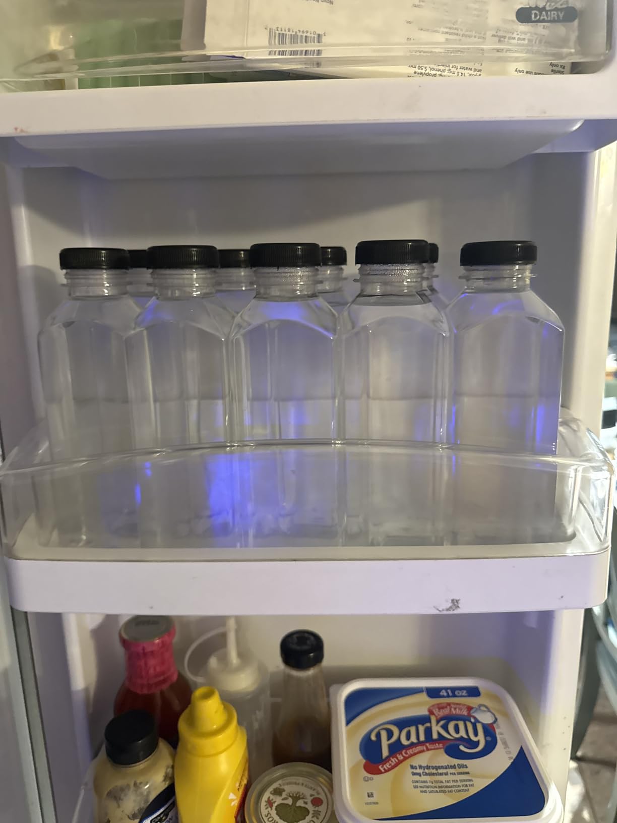 SUPERLELE 20pcs 12oz Plastic Juice Bottles with Caps customer photo 1