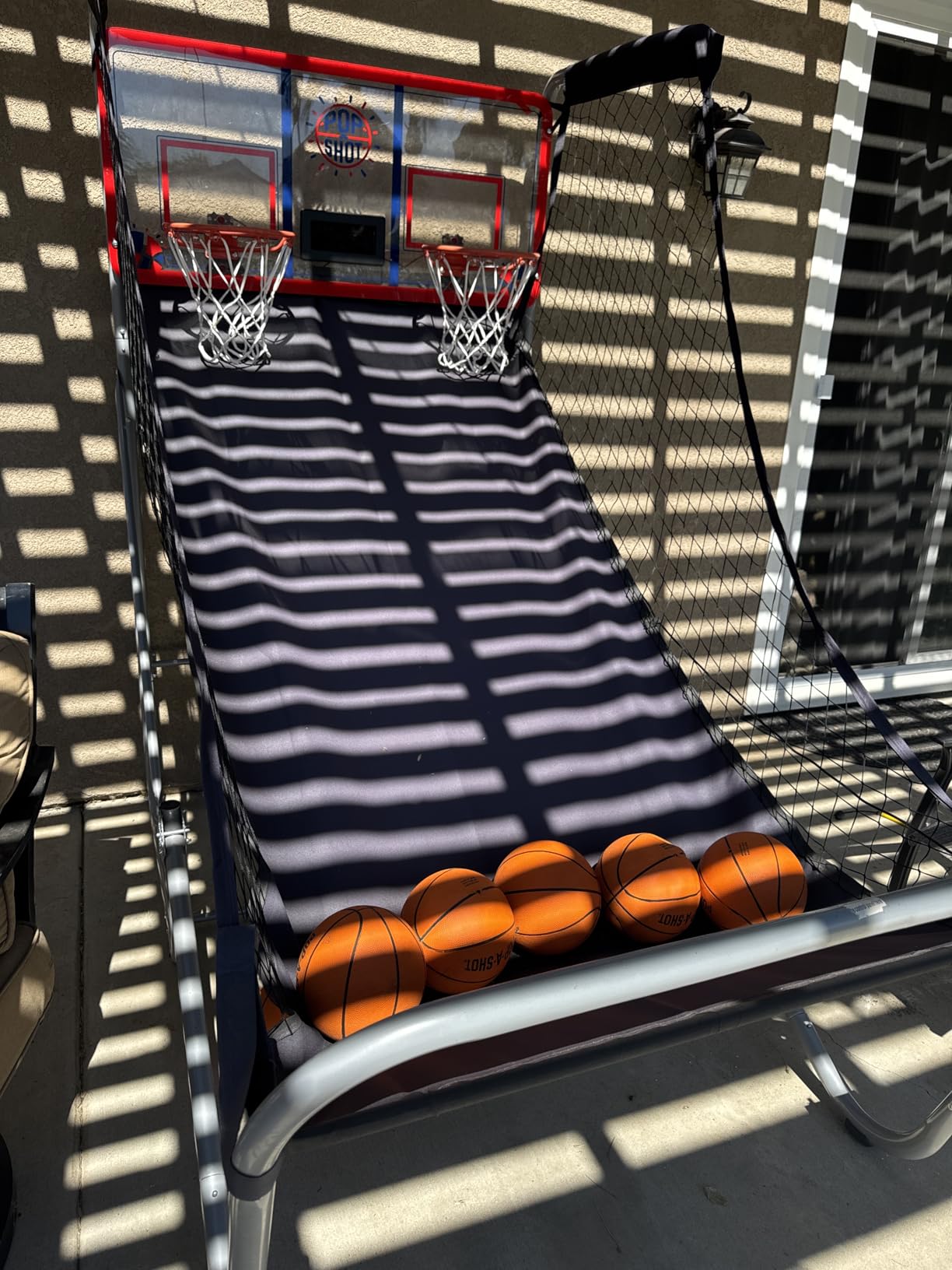 Pop-A-Shot - Indoor/Outdoor Dual Shot | Weather Resistant Arcade Basketball customer photo 2