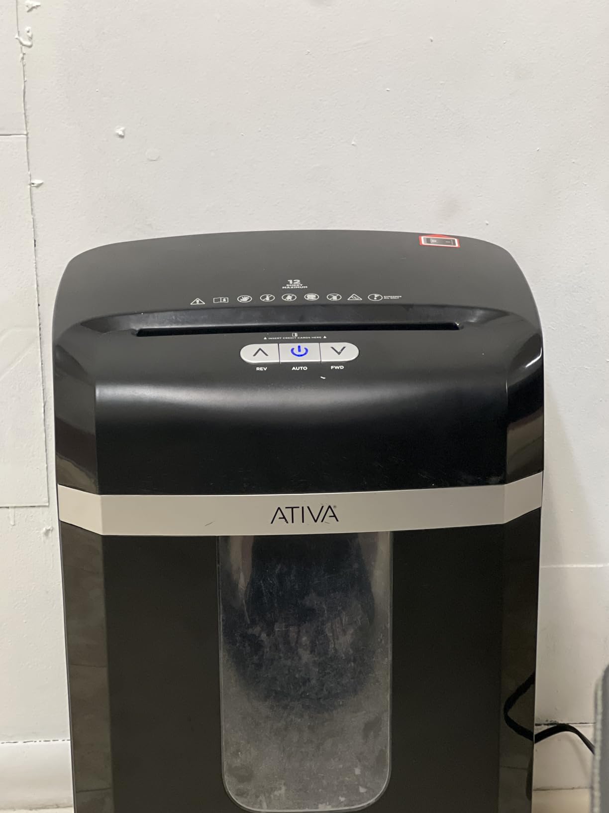 Ativa® 14-Sheet Super Micro-Cut Shredder, A14SMC19 customer photo 2