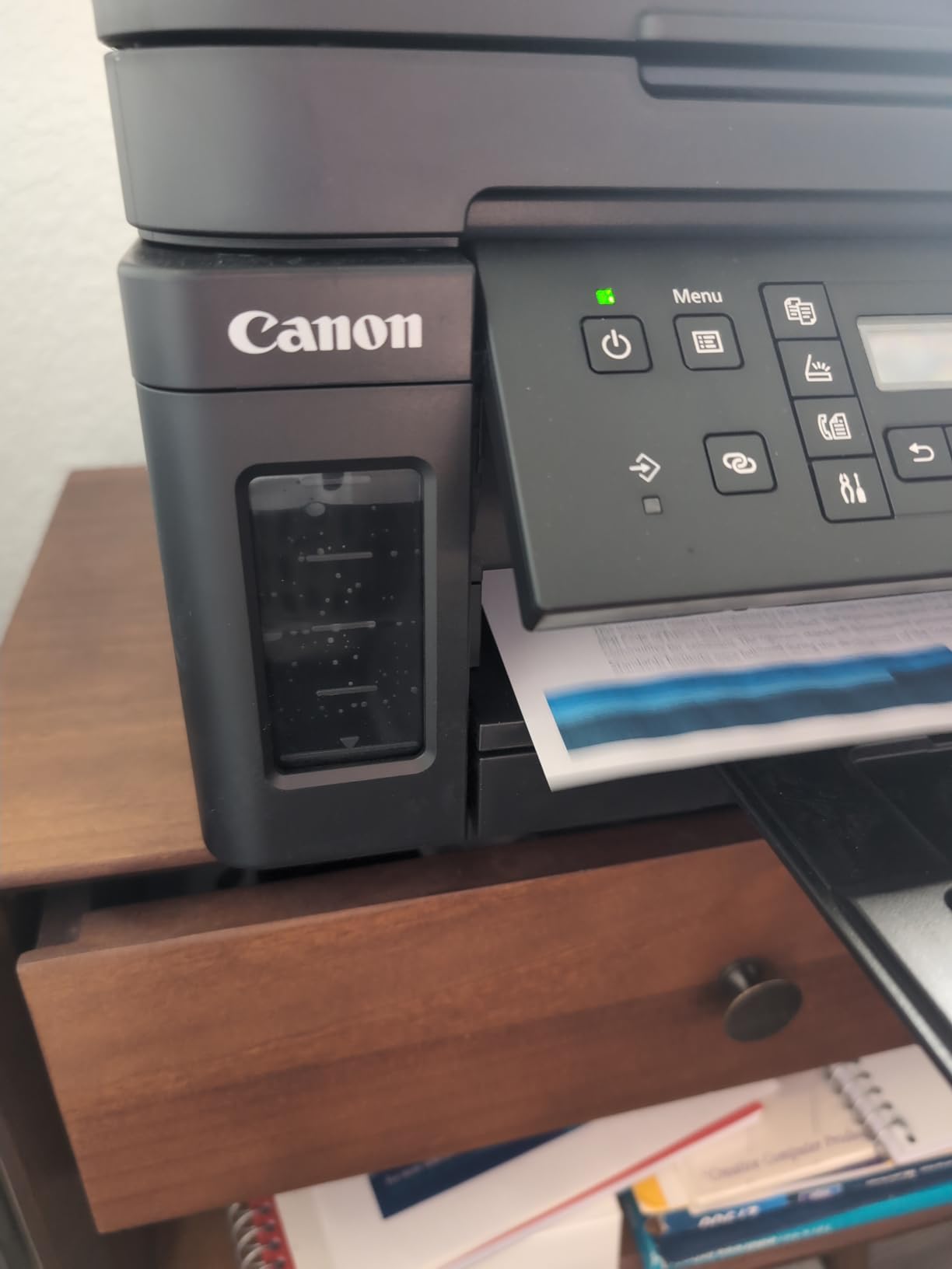 Canon G7020 All-in-One Printer Home Office | Wireless Supertank (Megatank) Printer | Copier | Scan, | Fax and ADF with Mobile Printing, Black, Works with Alexa customer photo 1