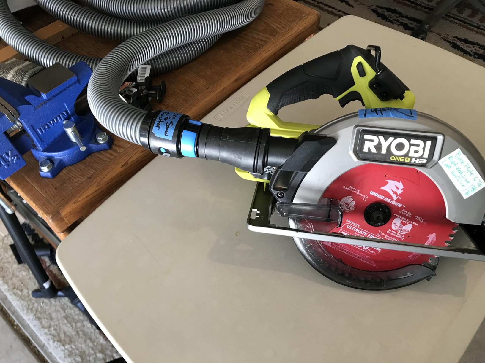 Cen-Tec Systems 94698 Quick Click 10 Ft. Hose for Home and Shop Vacuums with Expanded Multi-Brand Power Tool Adapter Set for Dust Collection customer photo 2
