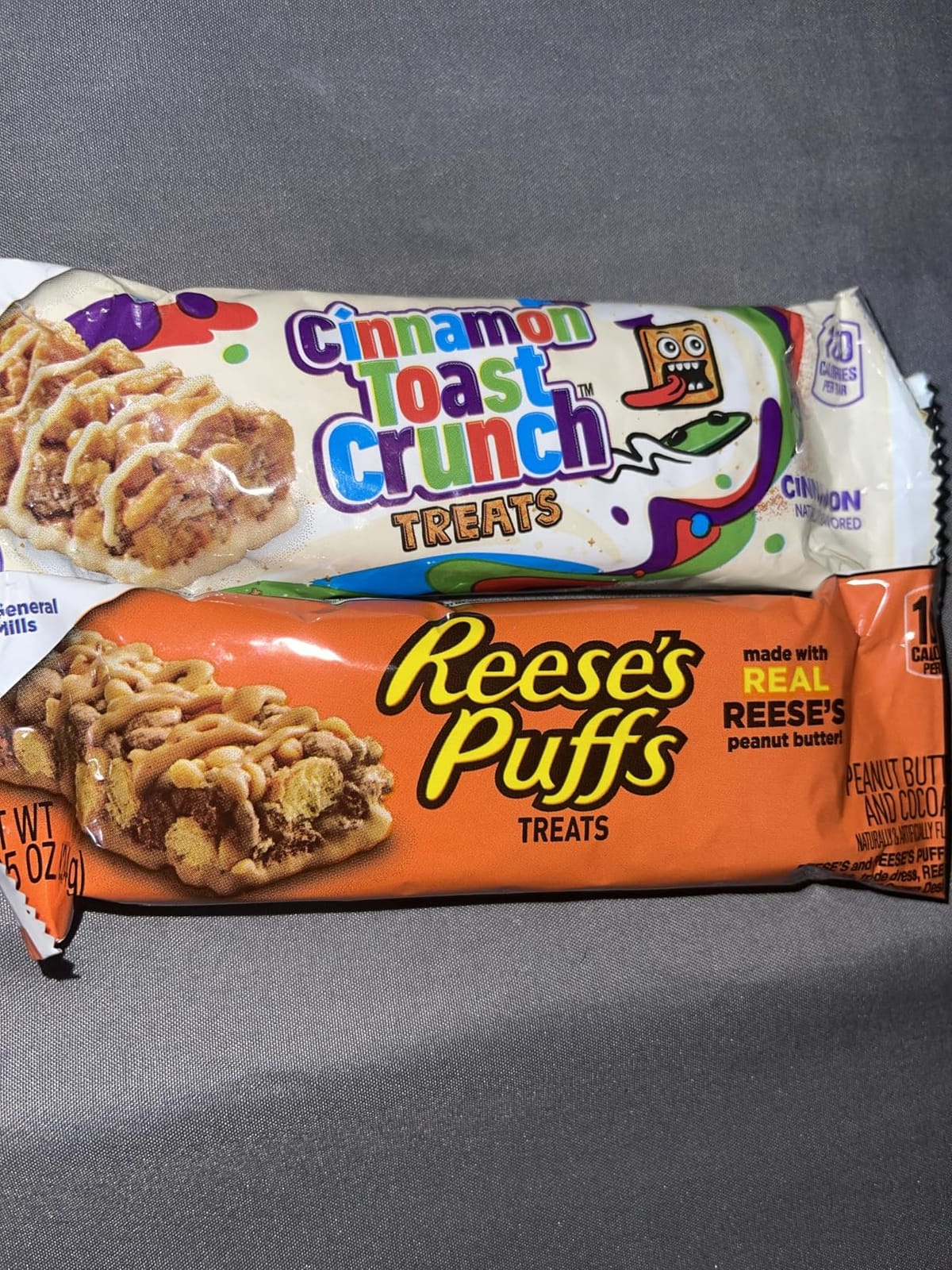 Cinnamon Toast Crunch and Reese's Puffs Cereal Treat Bars, 28 ct customer photo 1