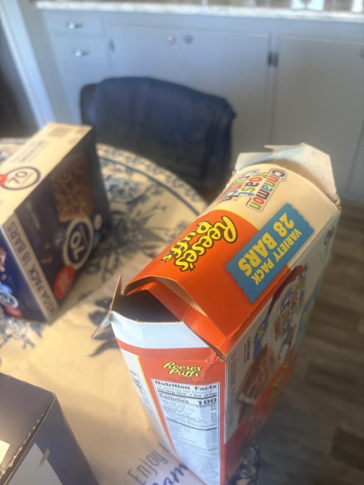 Cinnamon Toast Crunch and Reese's Puffs Cereal Treat Bars, 28 ct customer photo 2
