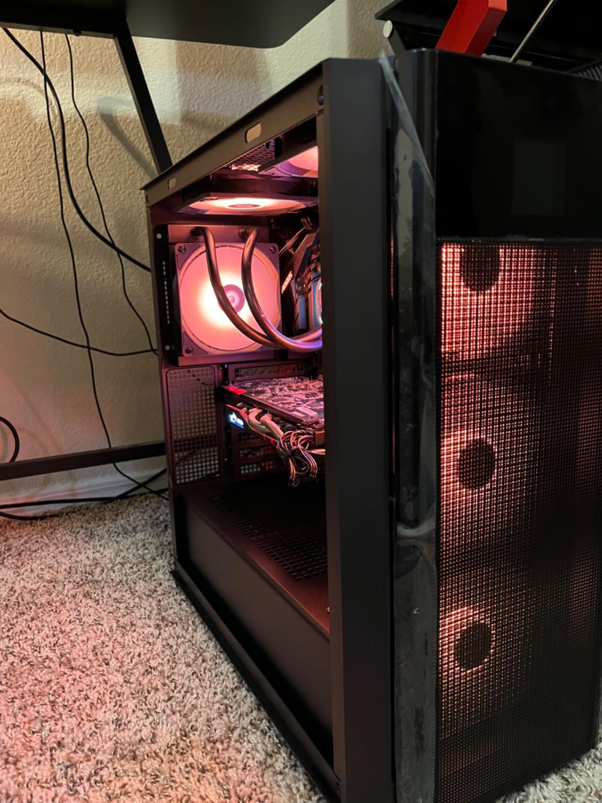 ID-COOLING XF-12025-ARGB-TRIO 120mm Case Fan, 3 Pack, Low Noise, ARGB customer photo 1