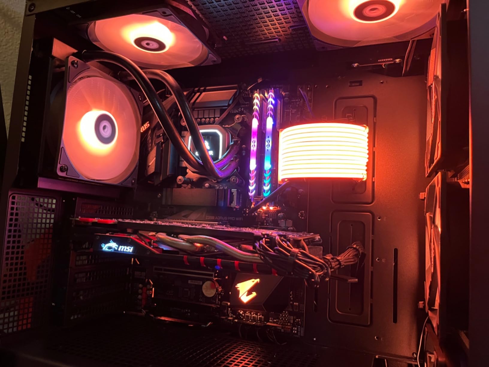 ID-COOLING XF-12025-ARGB-TRIO 120mm Case Fan, 3 Pack, Low Noise, ARGB customer photo 2