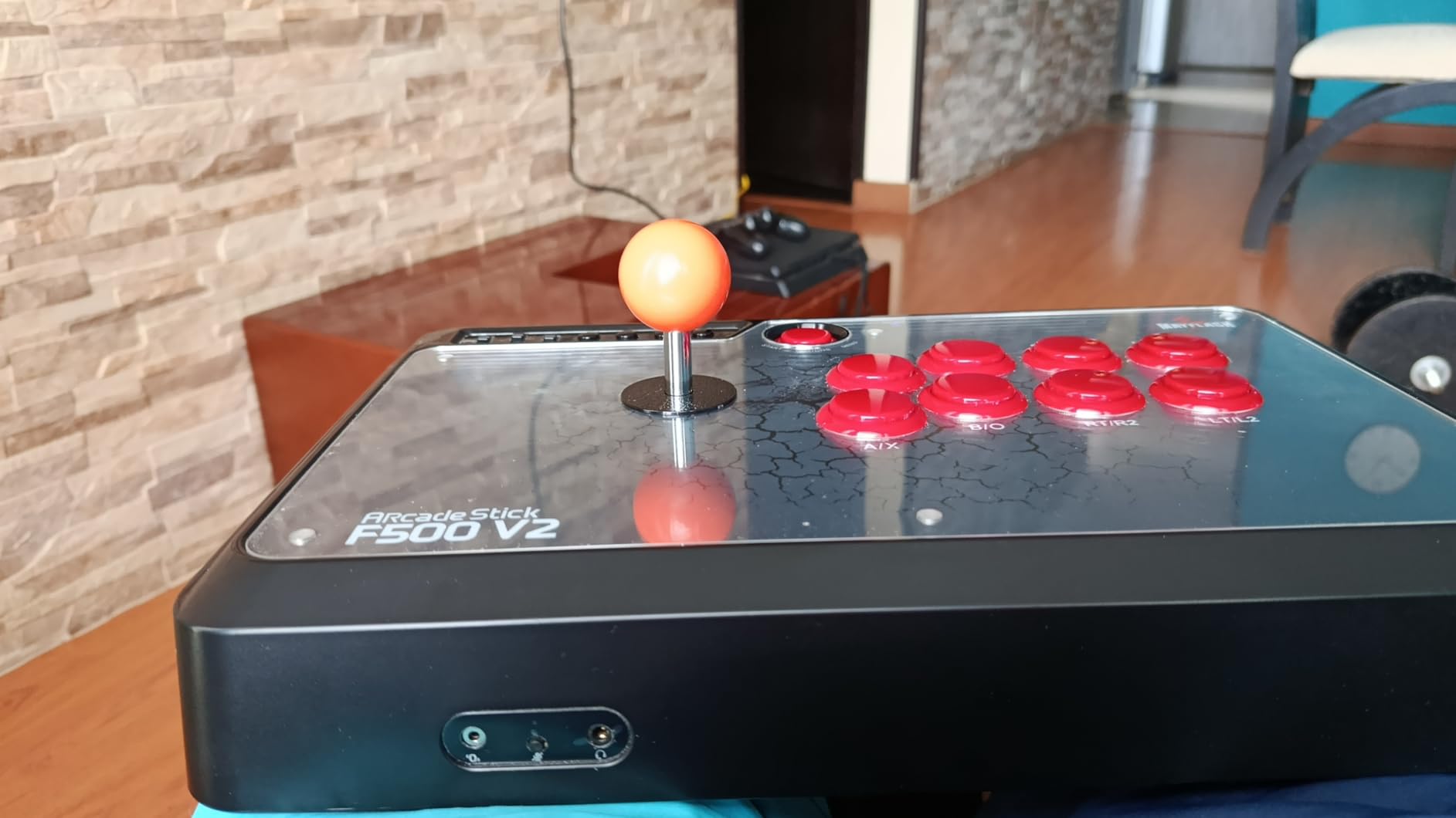 SANWA JLF-TP-8YT Arcade Joystick (Gray Ball Top) - Premium, High Precision, Responsive Controls, Multi-Platform Compatible - Ideal for Gaming Enthusiasts, for Arcade Jamma Game 4 & 8 Way Adjustable customer photo 1