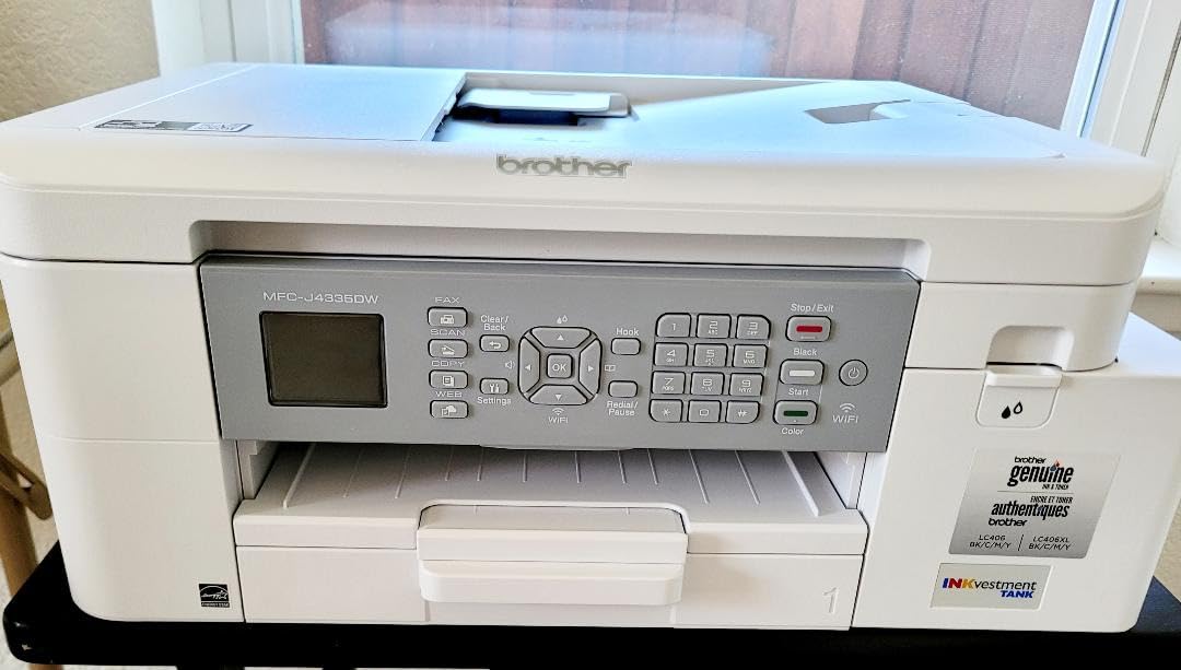 Brother MFC-J4335DW INKvestment Tank Wireless All-in-One Color Inkjet Printer, Up to 1-Year of Ink in-Box, Duplex Printing, Mobile and Cloud Print, Works with Alexa customer photo 1