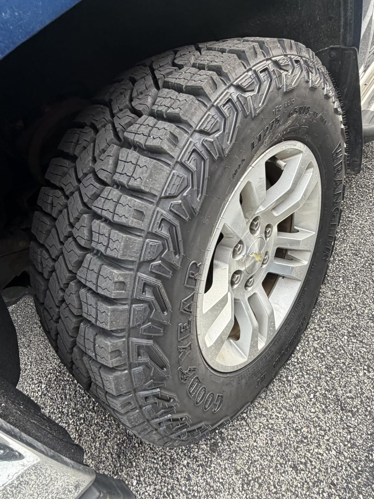 Goodyear Wrangler Territory MT LT275/65R18 113Q C Tire customer photo 2