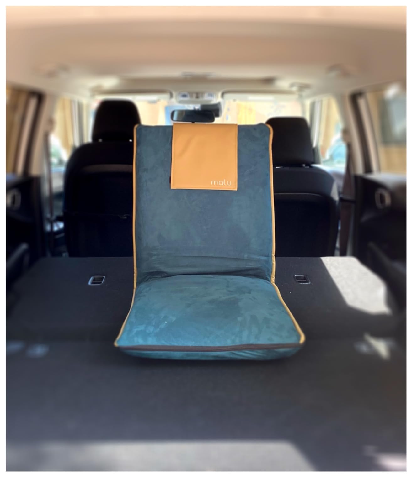 malu Floor Chair Padded w/Back Support - Japanese Chair Meditation Cushion customer photo 1