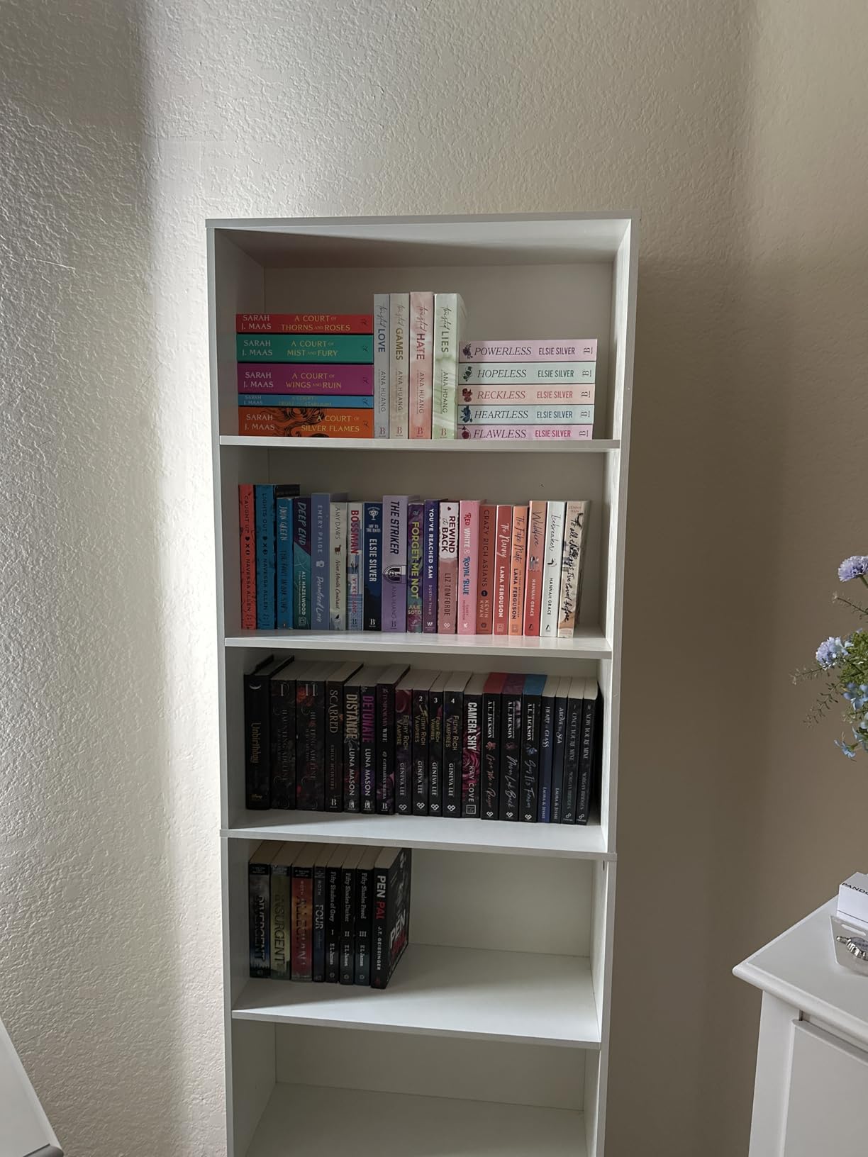 IRONCK Industrial Bookshelves and Bookcases Floor Standing 6 Shelf Display Storage Shelves 70 in Tall Bookcase Home Decor Furniture for Home Office, Living Room, Bed Room, Vintage Brown customer photo 2