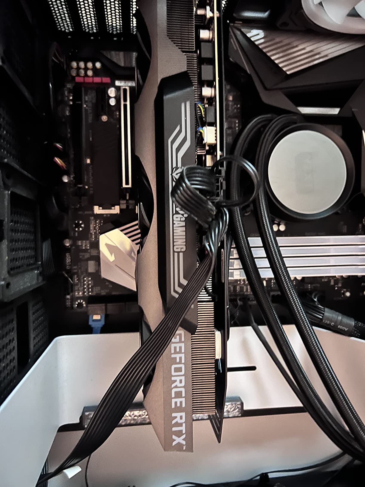ZOTAC Gaming GeForce RTX™ 3070 Ti Trinity OC 8GB GDDR6X 256-bit 19 Gbps PCIE 4.0 Gaming Graphics Card, IceStorm 2.0 Advanced Cooling, Spectra 2.0 RGB Lighting, ZT-A30710J-10P customer photo 1