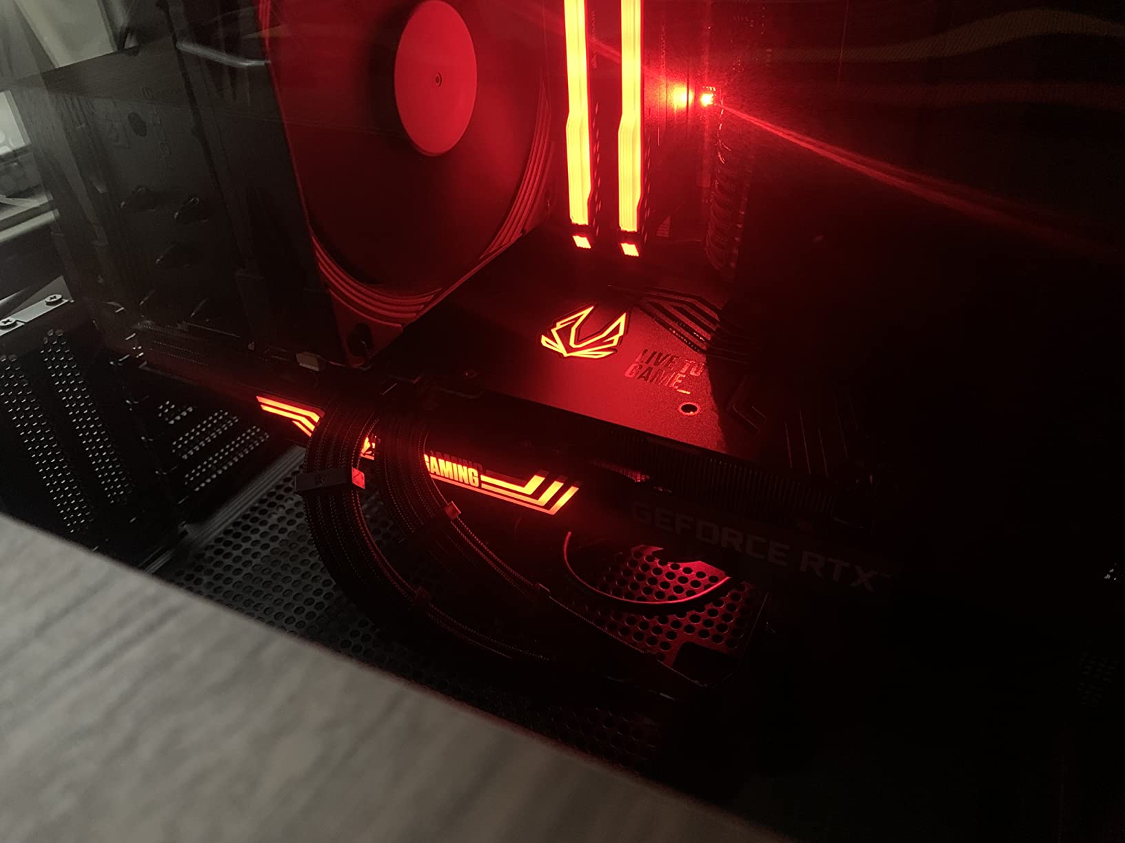 ZOTAC Gaming GeForce RTX™ 3070 Ti Trinity OC 8GB GDDR6X 256-bit 19 Gbps PCIE 4.0 Gaming Graphics Card, IceStorm 2.0 Advanced Cooling, Spectra 2.0 RGB Lighting, ZT-A30710J-10P customer photo 2