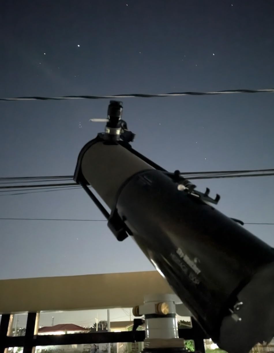 Sky-Watcher Heritage 150 Tabletop Dobsonian Telescope - Perfect for Beginners, Easy Setup, Portable, and Fun (S11710) customer photo 2
