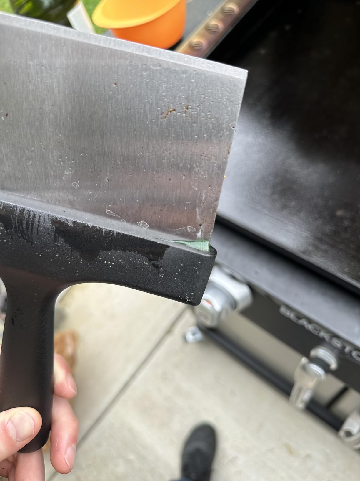 AWEASROY Heavy Duty Griddle Scraper for Blackstone with 5
