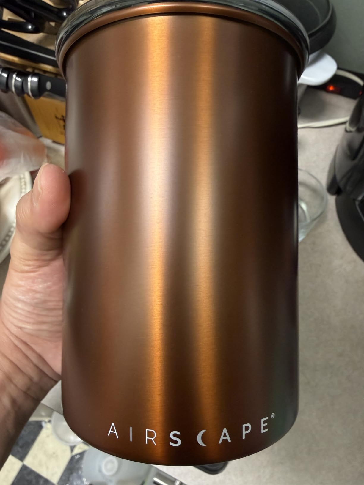 Planetary Design Airscape Stainless Steel Coffee Canister | Food Storage customer photo 1