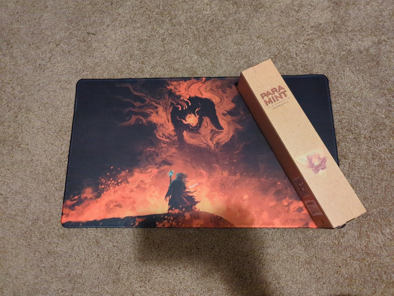 Get Off The Road - 24x14 Stitched MTG Playmat customer photo 1