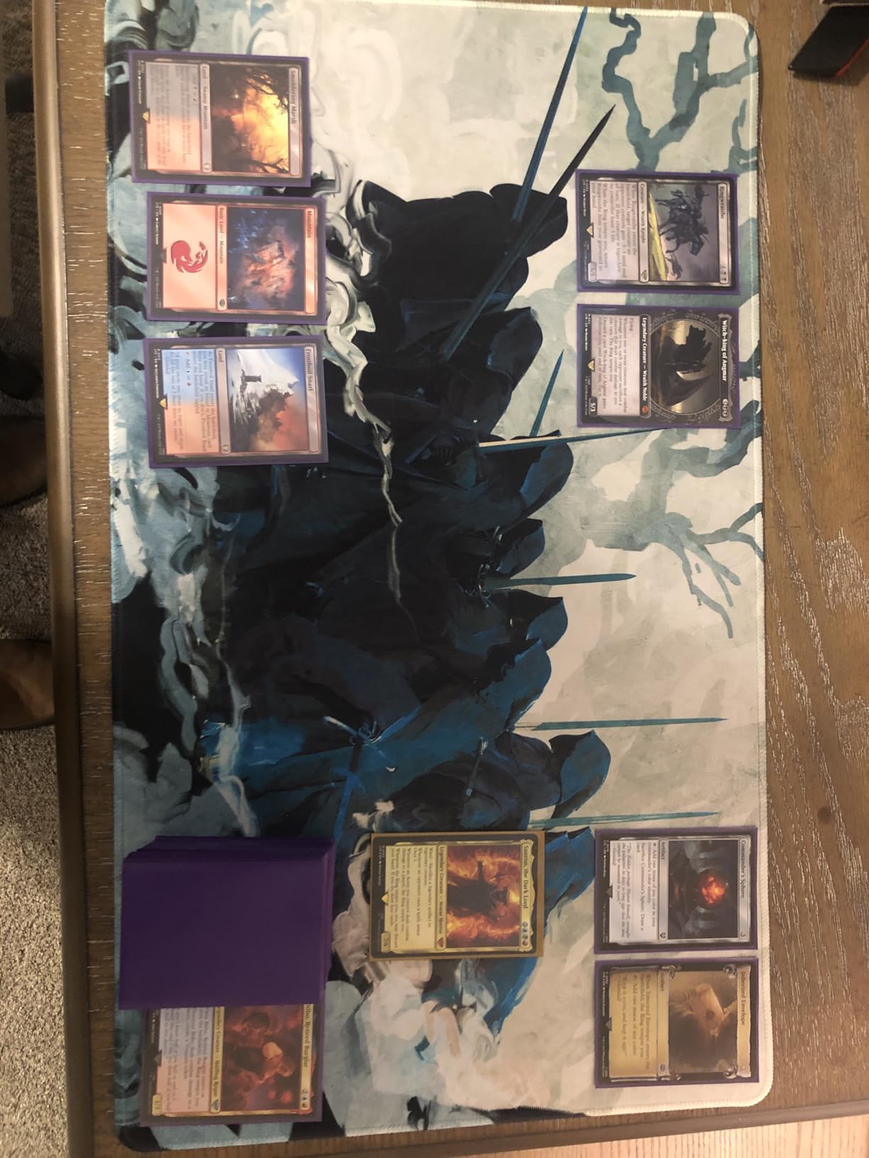 Get Off The Road - 24x14 Stitched MTG Playmat customer photo 2