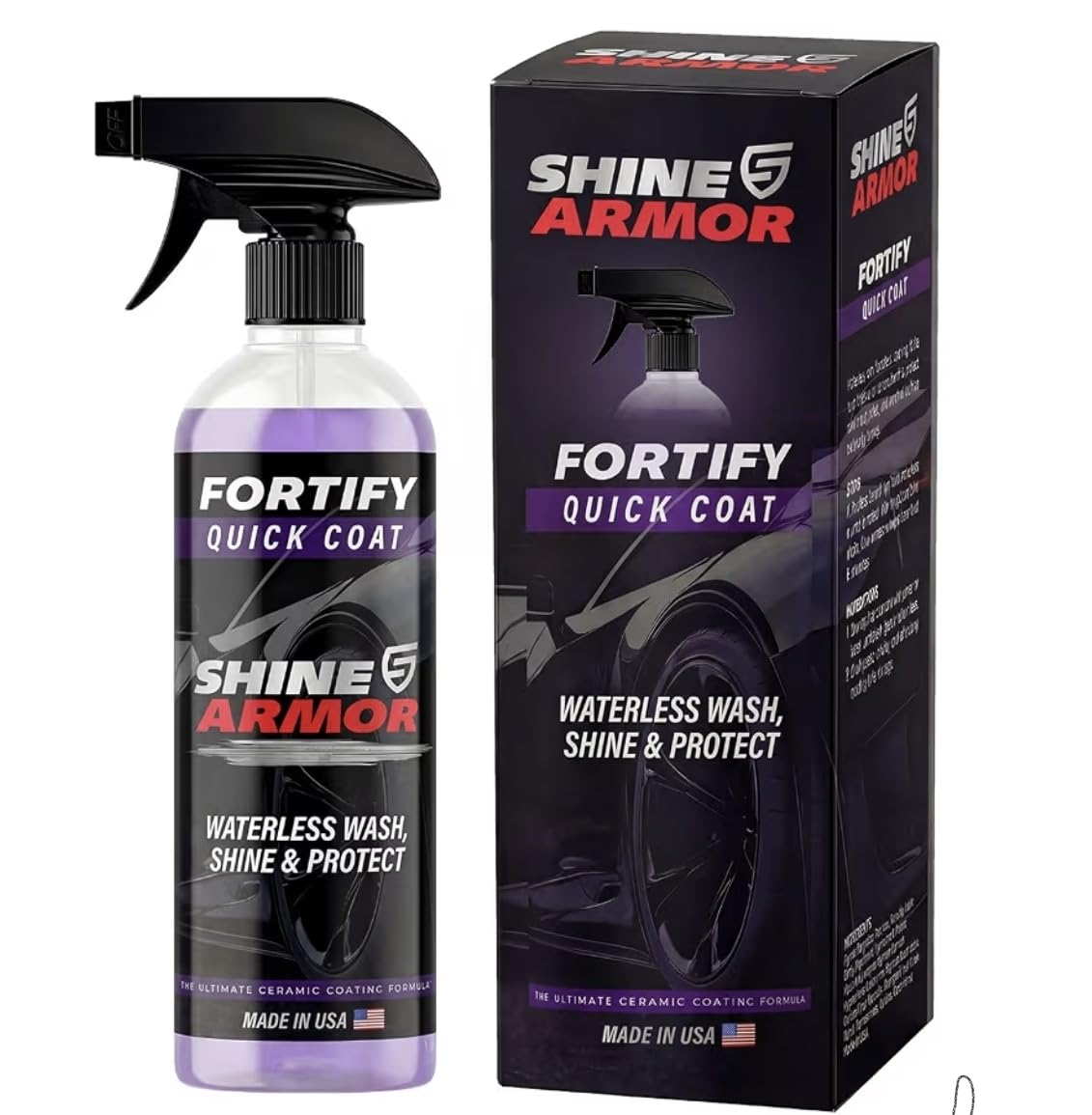 SHINE ARMOR Fortify Quick Coat Ceramic Coating Spray, 16 fl oz customer photo 2