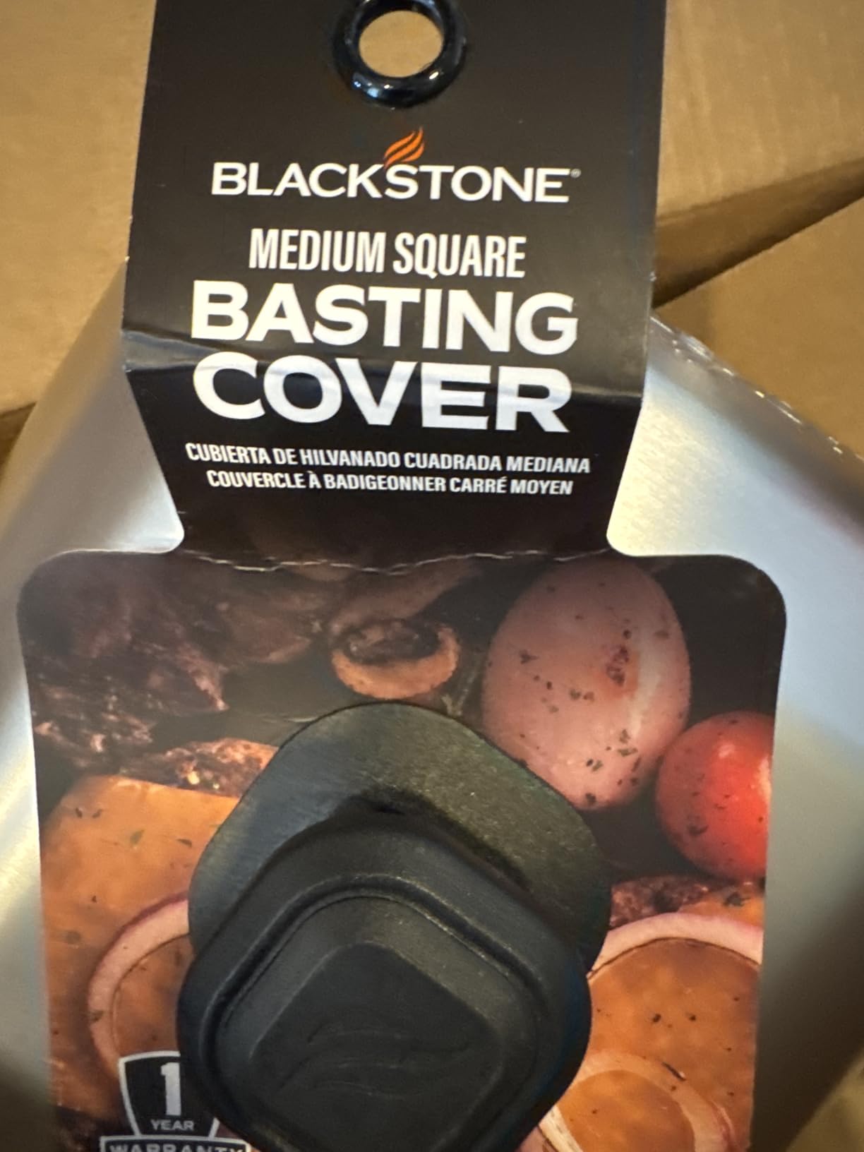 Blackstone® Stainless Steel Basting Cover, Medium, Square customer photo 2