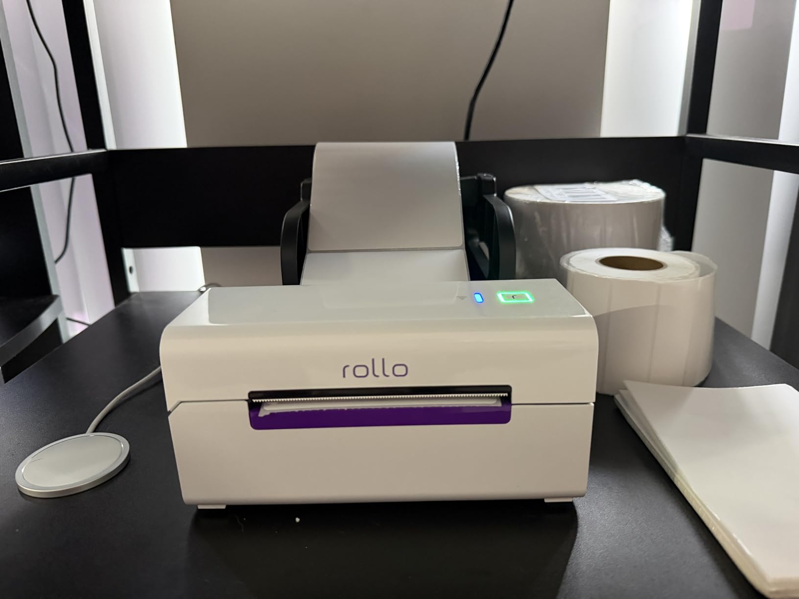 Rollo Wireless Shipping Label Printer - Wi-Fi 4x6 Thermal Label Printer customer photo 2