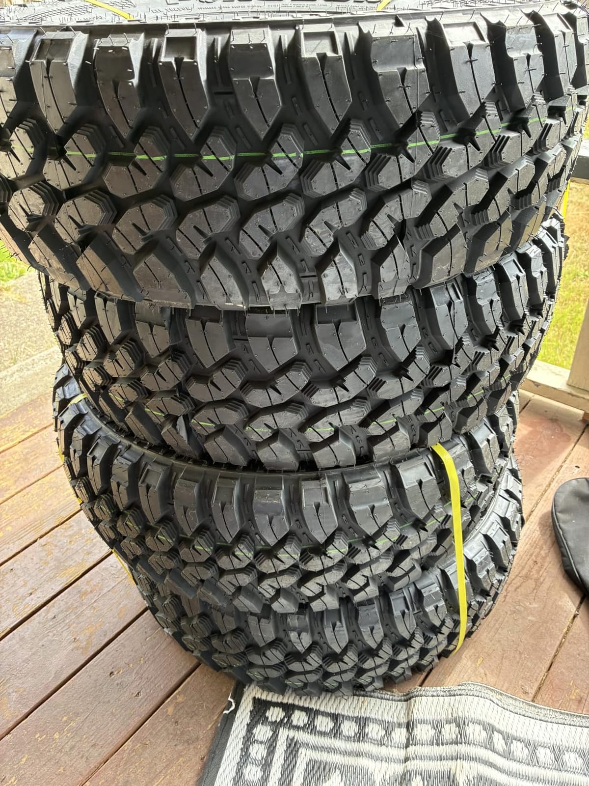 Set of 4 Forceum M/T 08 Plus Mud Off-Road LT235/75R15 Tires - 104/101Q Load Range C 6-Ply BSW customer photo 2