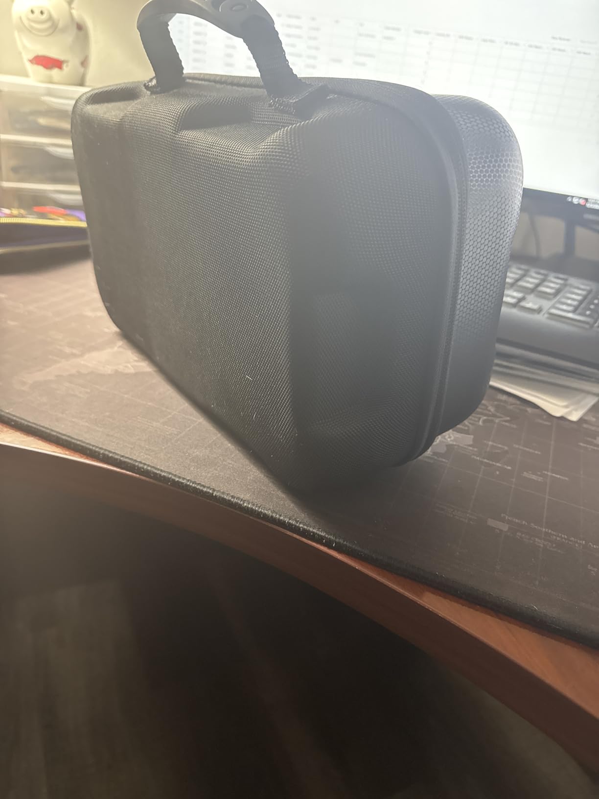 Mcbazel Hard Carrying Case for Xbox Series S, Travel Case Storage Bag for Xbox Series S Console Wireless Controller & Gaming Accessories - Black customer photo 1