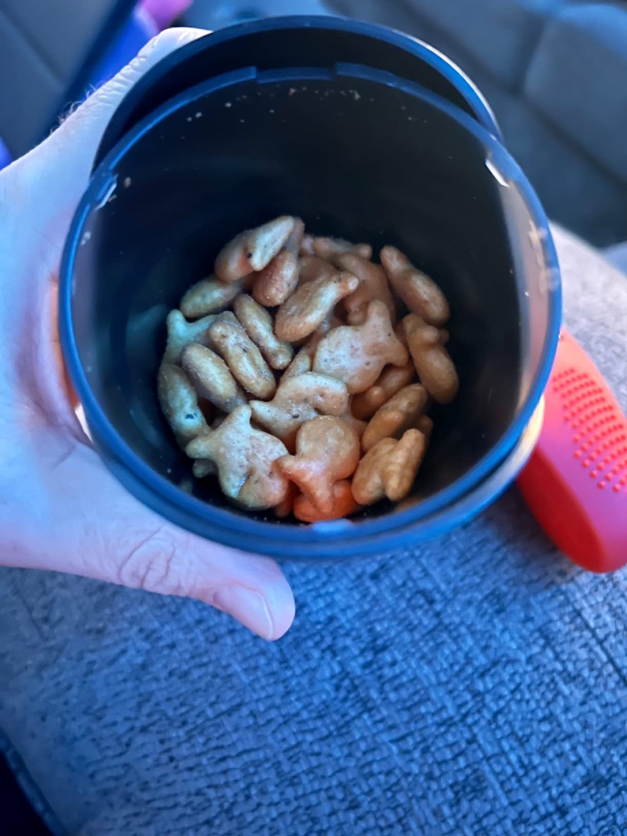 Nuts Dispenser 9 oz Keep Fingers Clean Snack Dispenser customer photo 1