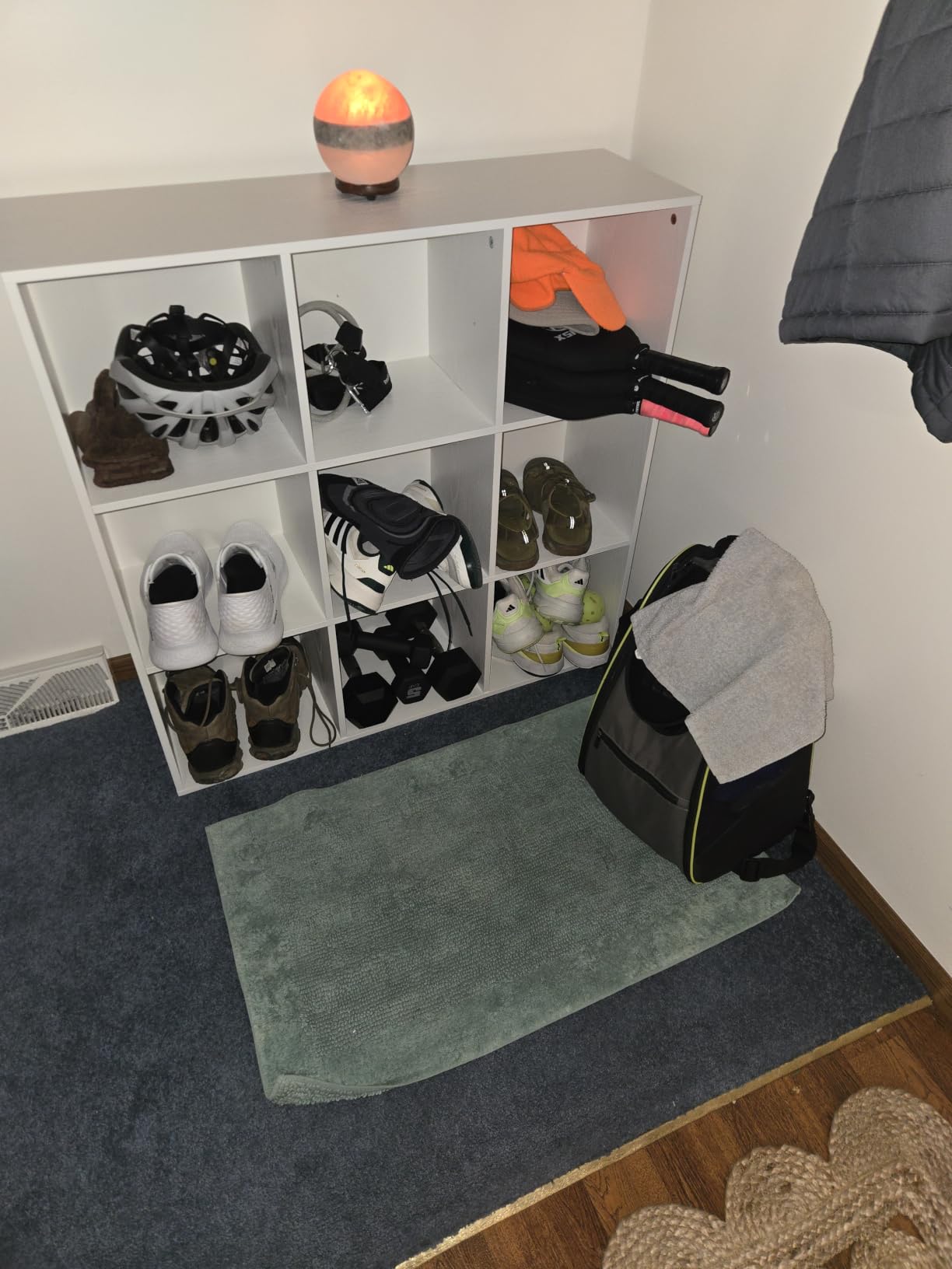 OSCHF 8-Cube Storage Shelf Bookcase, Black customer photo 1