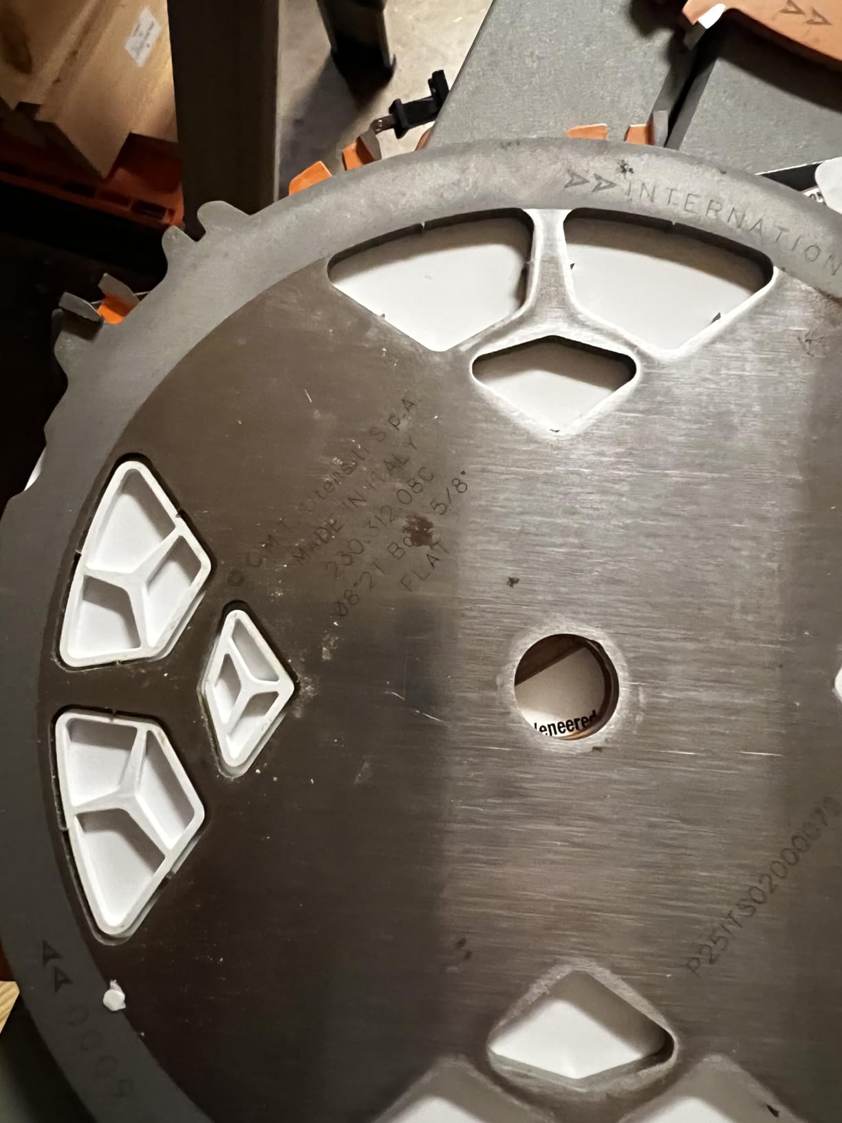 CMT ORANGE TOOLS 230.312.08 DADO Set Saw Blade HW D=8” B=5/8” Z12 FTG+ATB Orange PTFE customer photo 2