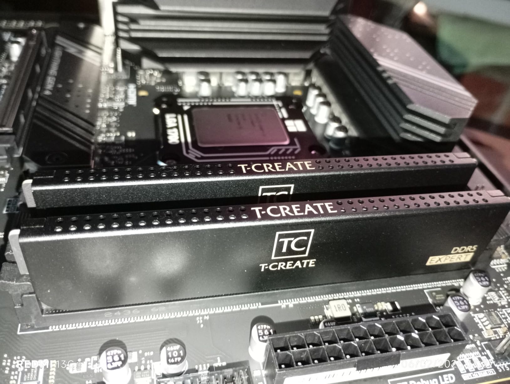 TEAMGROUP T-Create Expert CL30 Overclocking 10L DDR5 32GB Kit (2 x 16GB) 6000MHz (PC5-48000) Intel XMP 3.0 & AMD EXPO Compatible Desktop Memory Module Ram Black - CTCED532G6000HC30DC01 customer photo 2