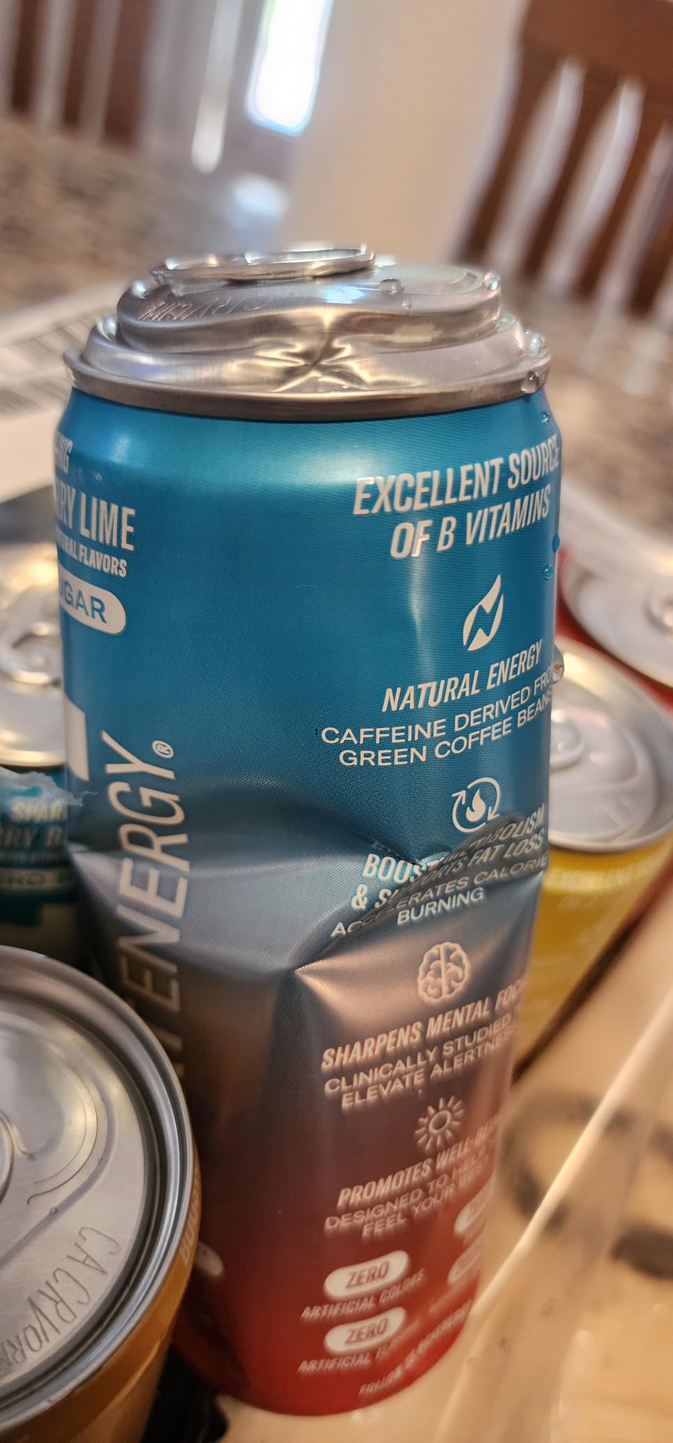C4 Smart Energy Drink, Tropical Oasis Variety Pack, 200mg Caffeine, 12 Pack customer photo 2