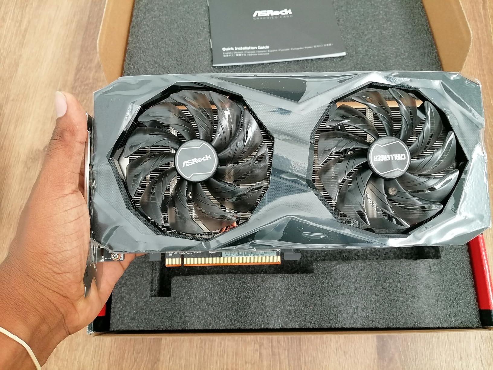 ASRock Radeon RX 7600 Challenger 8GB OC Graphics Card customer photo 2