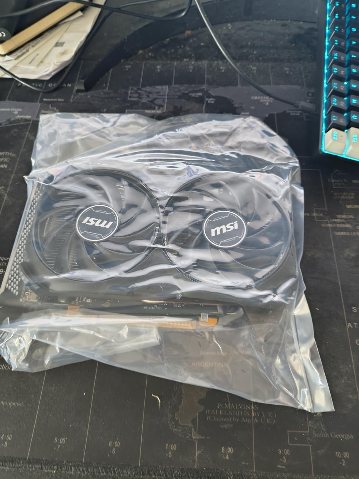 MSI GeForce RTX 4060 Ventus 2X Black 8G OC Gaming Graphics Card - 8GB GDDR6X, PCI Express Gen 4, 128-bit, 3X DP v 1.4a, HDMI 2.1a (Supports 4K & 8K HDR) customer photo 2