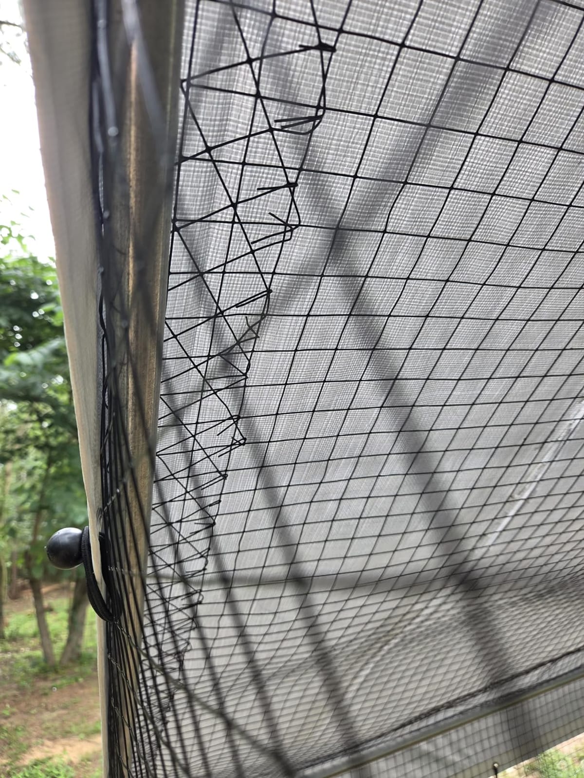 CHIKENCOOP 19.5x9.8x6.5ft Metal Chicken Coop, 3-Room Run, Hardware Cloth customer photo 2
