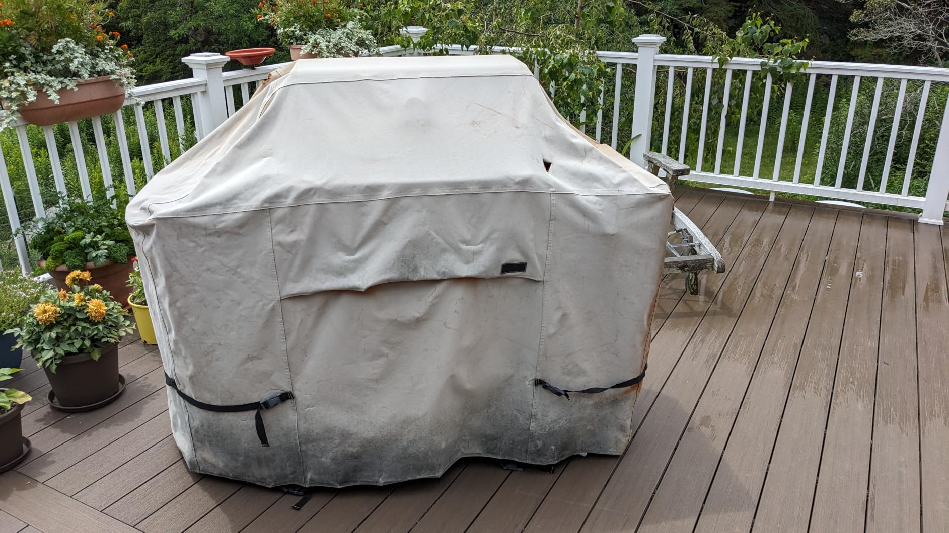 NettyPro Griddle Cover for Blackstone 36 inch Griddle, Waterproof UV Resistant 4 Burner Flat Top Gas Grill Cover 36