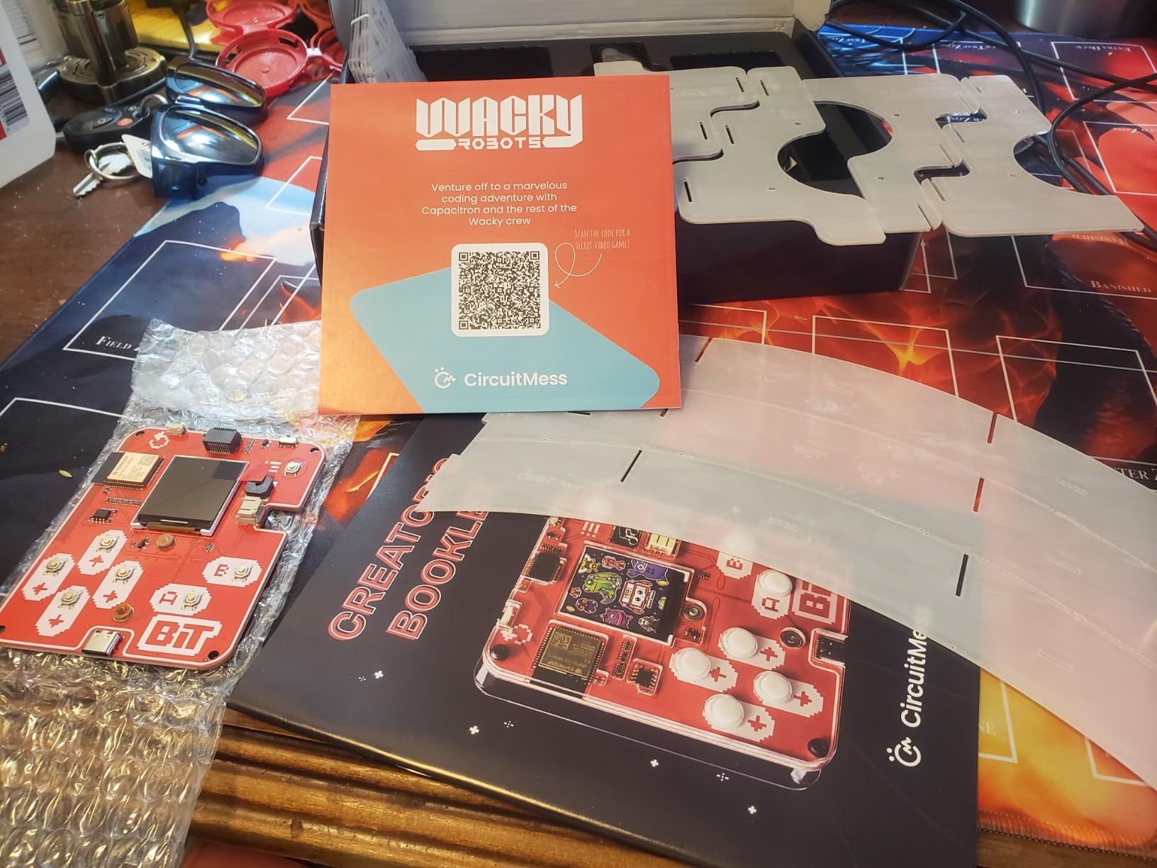 CircuitMess Bit DIY Handheld Game Console Kit | Build & Code Your Own Retro Games with CircuitBlocks | Educational STEM Gift for Ages 7+ customer photo 1