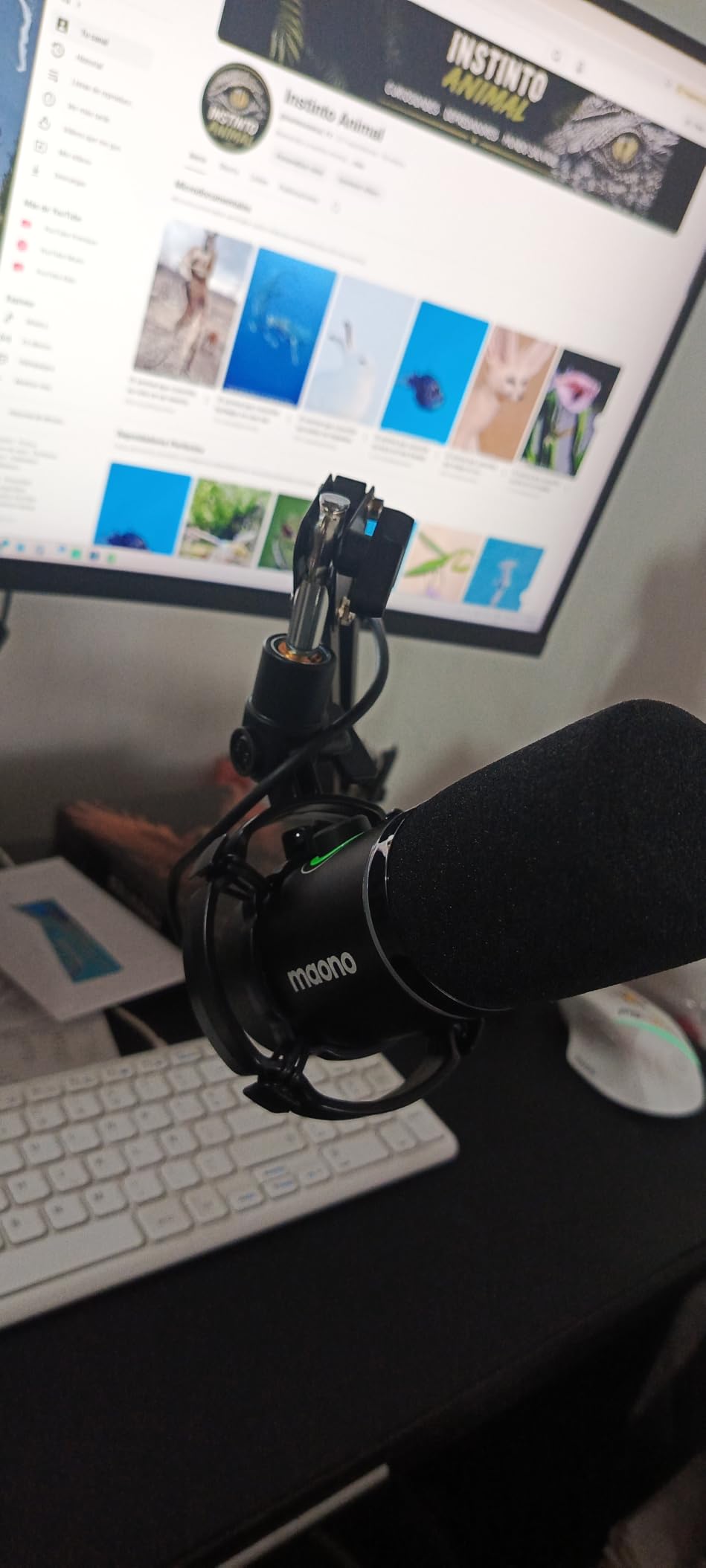 MAONO PD200XS XLR/USB Dynamic Microphone Kit, RGB Gaming Mic with Software customer photo 1