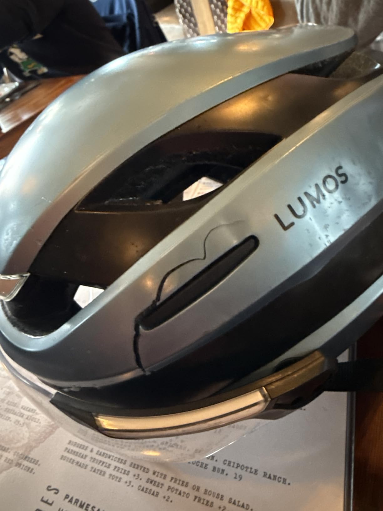 Lumos Ultra E-Bike Smart Helmet | NTA 8776 Certified | Front & Rear LED Lights | Retractable Face Shield | App Controlled | EBike, Scooter, Cycling, Bicycle | Adults, Men Women customer photo 2