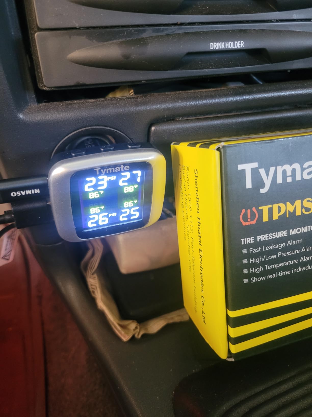 Tymate TM7 RV Tire Pressure Monitoring System, TPMS Set of 4 Sensors customer photo 2
