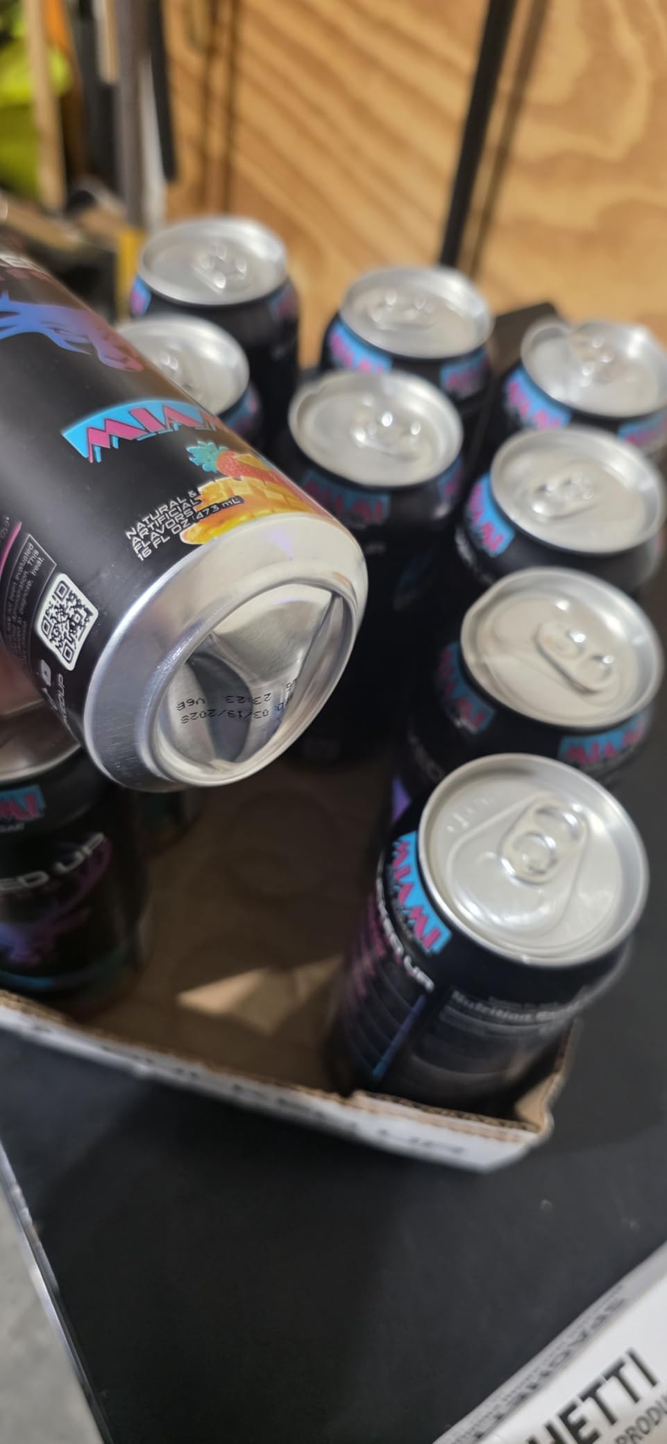 Bucked Up Energy Drink 300mg (Miami) (12 CT) customer photo 1