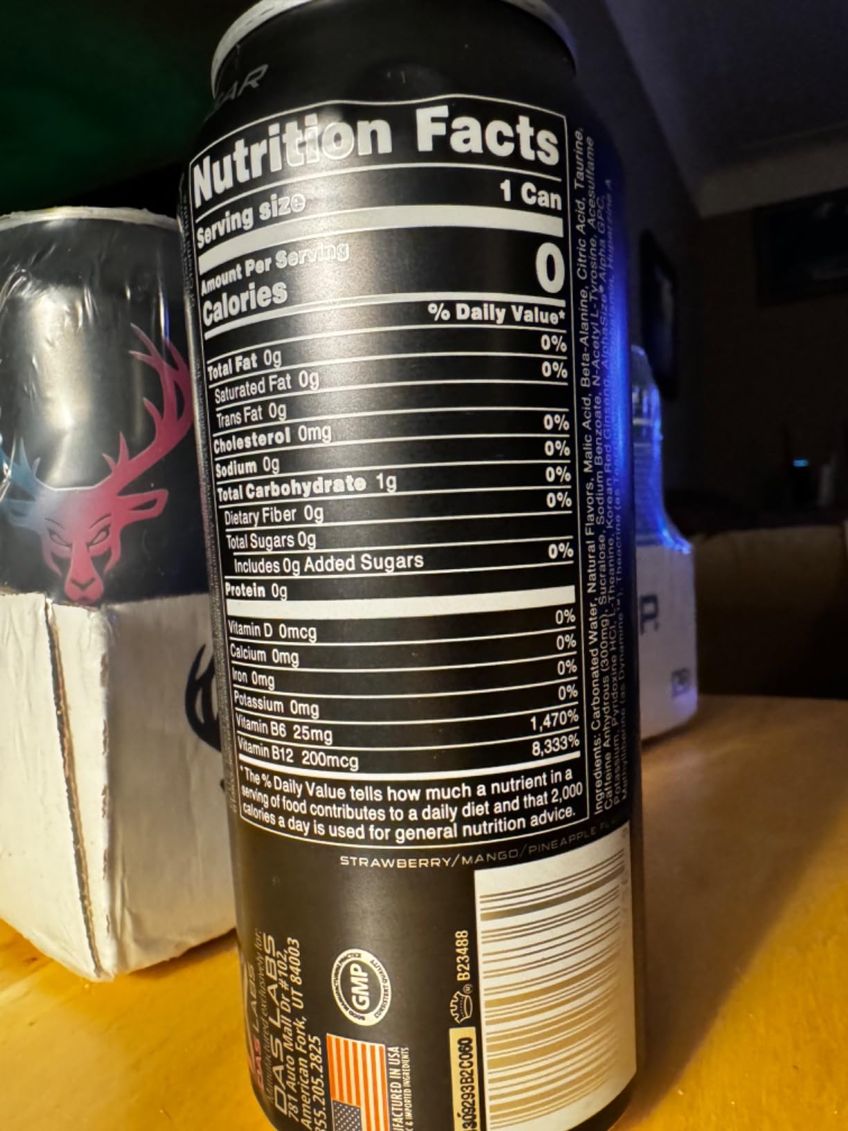 Bucked Up Energy Drink 300mg (Miami) (12 CT) customer photo 2