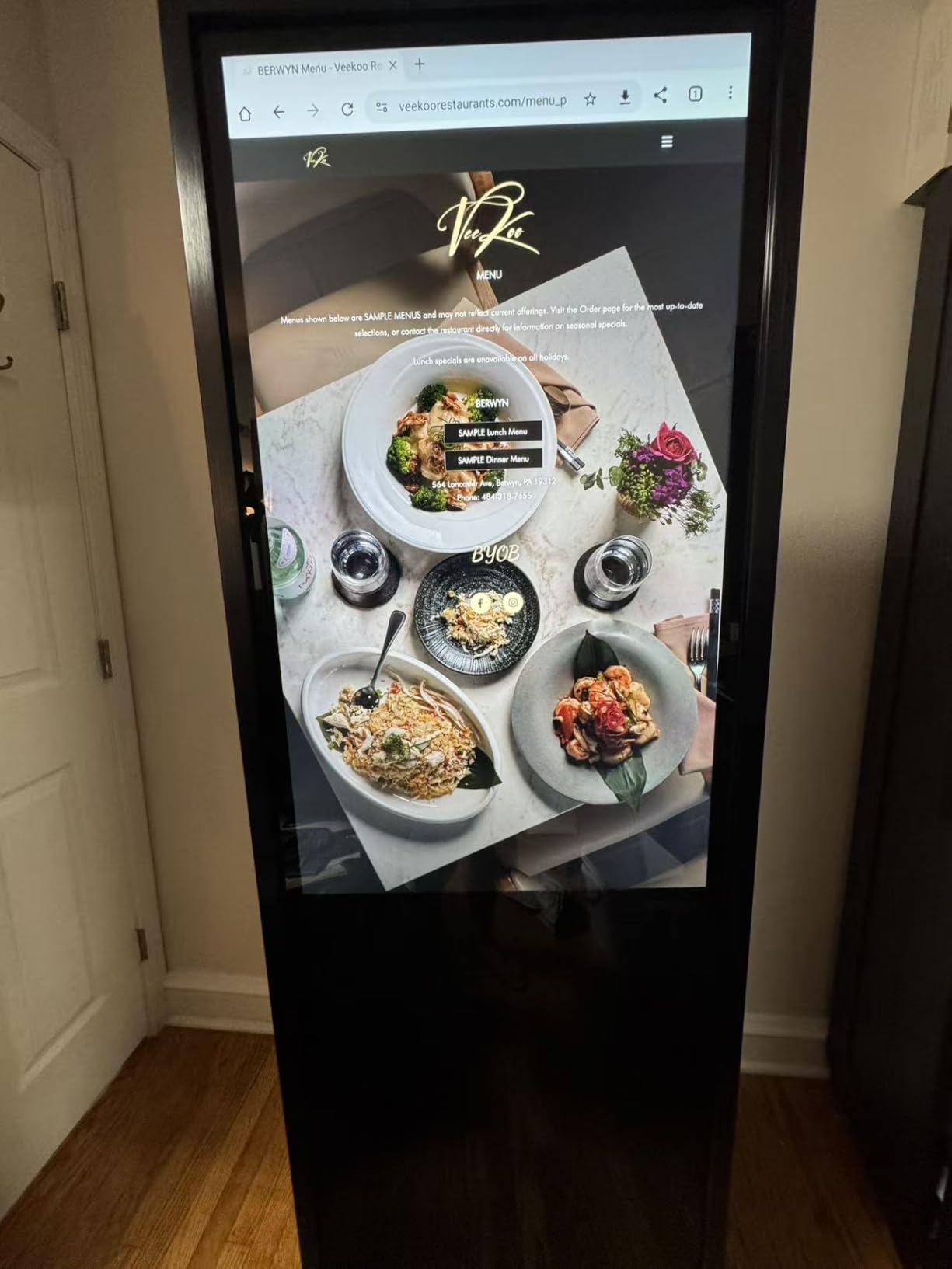 MWE 37 Inch Touchscreen Kiosk, Indoor Floor Standing Digital Signage Displays, Advertising Display LCD Totem with Custom Service, Interactive Display Poster Android System with Auto Media Player customer photo 2